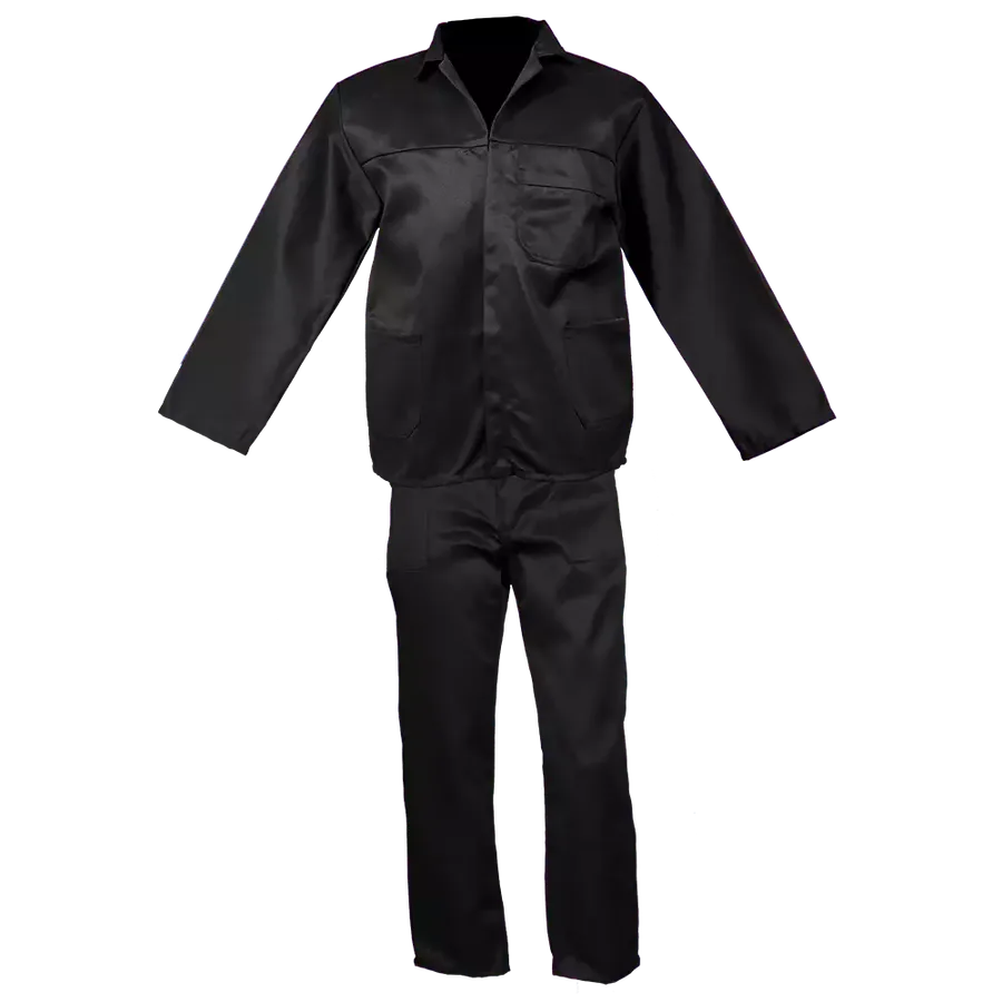 Black Conti Suit ( 2 piece ) Poly cotton